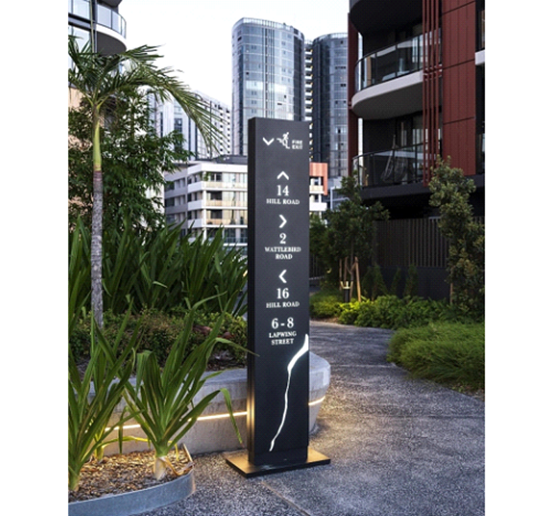 小區(qū)指示牌